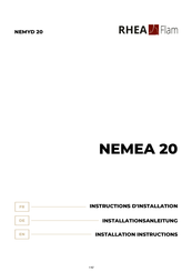 RHÉA-FLAM NEMEA 20 Instructions D'installation