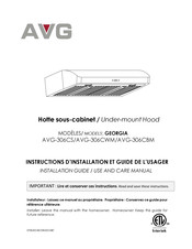 AVG GEORGIA AVG-306CWM Instructions D'installation Et Guide De L'usager