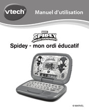 VTech Spidey-mon ordi educatif Manuel D'utilisation