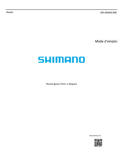 Shimano WH-R8170-C36-TL-F Mode D'emploi