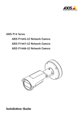 Axis P14 Série Mode D'emploi