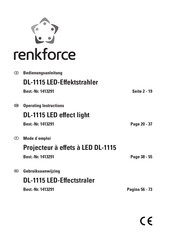 Renkforce DL-1115 Mode D'emploi