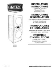 Maytag MLE20PNBGW2 Instructions D'installation