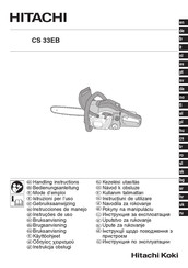 Hitachi Koki CS 33EB Mode D'emploi