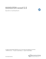 Hansaton scout 5.5 Guide D'utilisation
