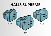 Juliana HALLS SUPREME 810 Instructions De Montage