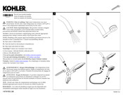 Kohler Adjuste K-RC31250-G-BN Guide D'installation