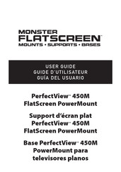 Monster PerfectView 450M FlatScreen PowerMount Guide D'utilisateur