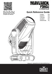 Chauvet Professional Maverick Force 3 Profile Guide De Référence Rapide