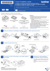 Brother DCP-L2627DWXL Guide D'installation Rapide