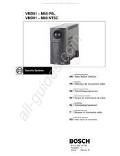 Bosch VMD01-M60 NTSC Manuel D'utilisation