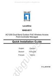 LevelOne WAB-8011 Guide D'installation Rapide