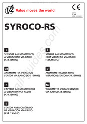 V2 SYROCO-RS Mode D'emploi