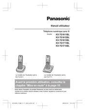 Panasonic KX-TG1612BL Manuel Utilisateur