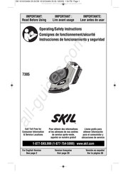 Skil 7305 Consignes De Fonctionnement/Sécurité