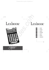 LEXIBOOK PLC241 Manuel D'instructions