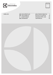 Electrolux GA60LV222 Notice D'utilisation