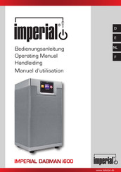 Telestar IMPERIAL DABMAN i600 Manuel D'utilisation