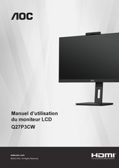 AOC Q27P3CW Manuel D'utilisation