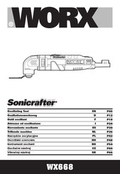 Worx Sonicrafter WX668 Mode D'emploi