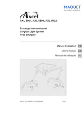 Maquet Axcel AXL 5501 Manuel D'utilisation