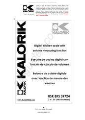 Kalorik USK EKS 39724 Mode D'emploi