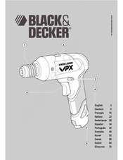 Black & Decker VPX1101 Mode D'emploi