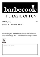 Barbecook NESTOR ORIGINAL BLACK BC-WOO-6022 Mode D'emploi