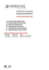 Herschel Krystal-1000-W Instructions D'installation