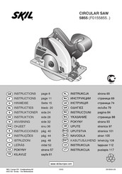 Skil 5855 Instructions