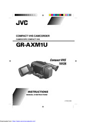 JVC GR-AXM1U Manuel D'instructions