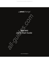 omnicharge Omni 20 C Guide De Démarrage Rapide