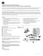 IPS FLOODSTOP FS12NPT Instructions D'installation