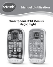 VTech Smartphone P'tit Genius Magic Light Manuel D'utilisation