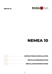 RHÉA-FLAM NEMEA 10 Instructions D'installation