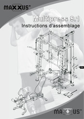 Maxxus Multipress 9.1 Instructions D'assemblage