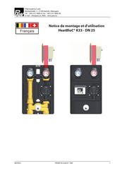 Paw HeatBloC K33 Notice De Montage Et D'utilisation