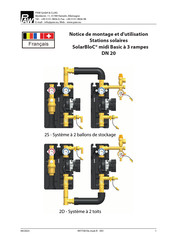 PAW SolarBloC midi Basic 2D Notice De Montage Et D'utilisation