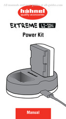 Hahnel EXTREME LI-ION Power Kit Manuel