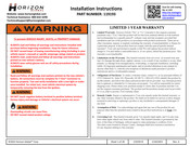 Horizon Global 119193 Instructions D'installation