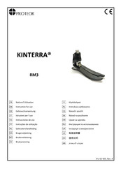 PROTEOR KINTERRA RM3 Notice D'utilisation