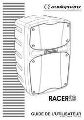 audiophony RACER 80 Guide De L'utilisateur