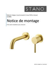 STANO G18BB Notice De Montage