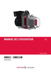 Pfeiffer Vacuum UNO 6 Manuel De L'utilisateur