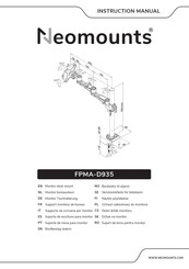 Neomounts FPMA-D935 Guide Rapide