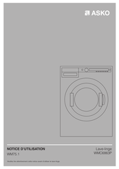 Asko WMC6863P Notice D'utilisation