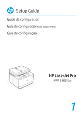 HP LaserJet Pro MFP 3103fdw Guide De Configuration