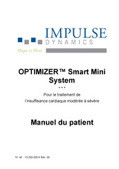 Impulse Dynamics OPTIMIZER Smart Mini System Manuel Du Patient
