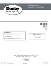 Danby DDW1832ESS Manuel Du Propriétaire