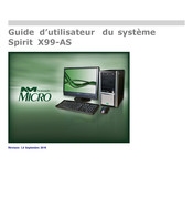 Northern Micro Spirit X99-AS Guide D'utilisateur